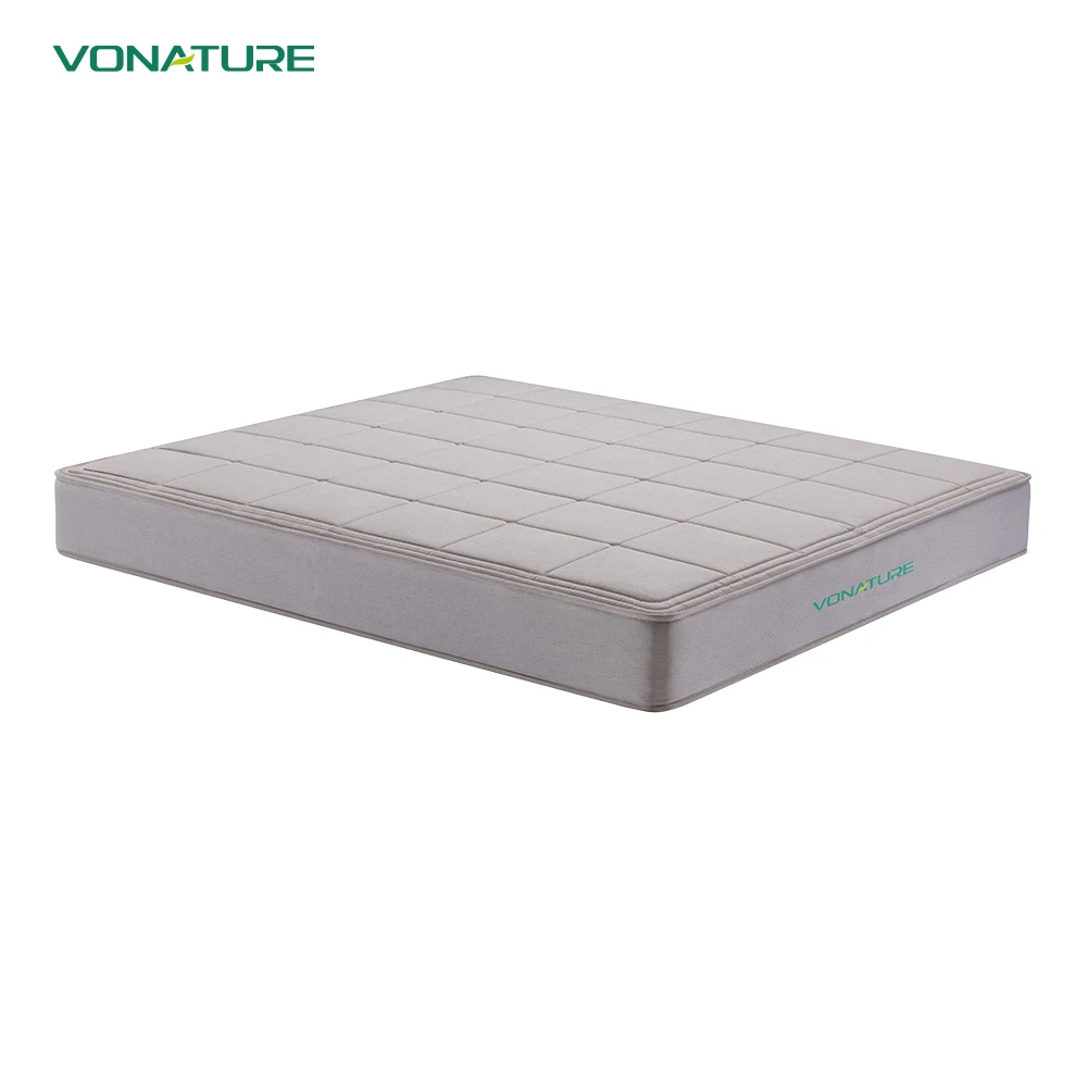 4D air fiber breathable massage mattress - washable foldable anti-allergic