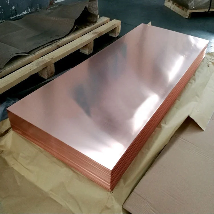 Factory cheap copper plate oxygen-free pure copper customized red copper sheet