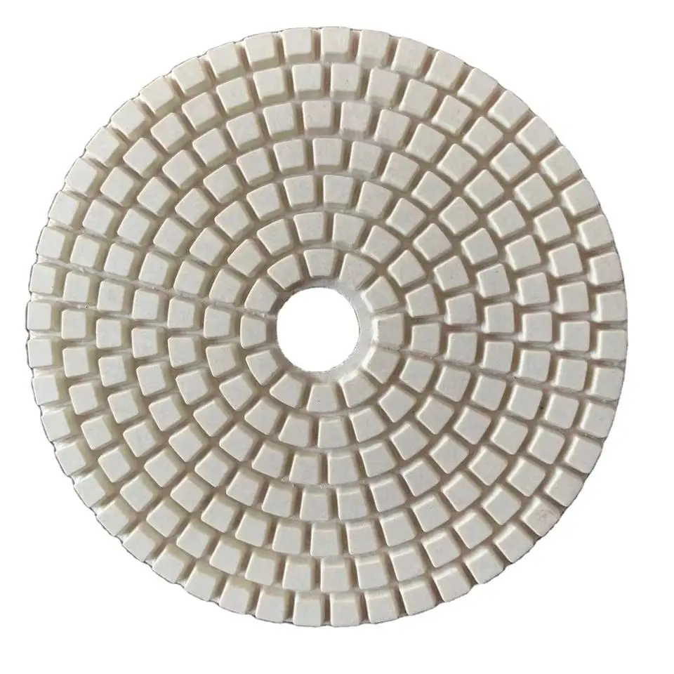 100mm Wet Diamond Hand Polishing Pad Granite Polishing Pads Marble Polishing Pads