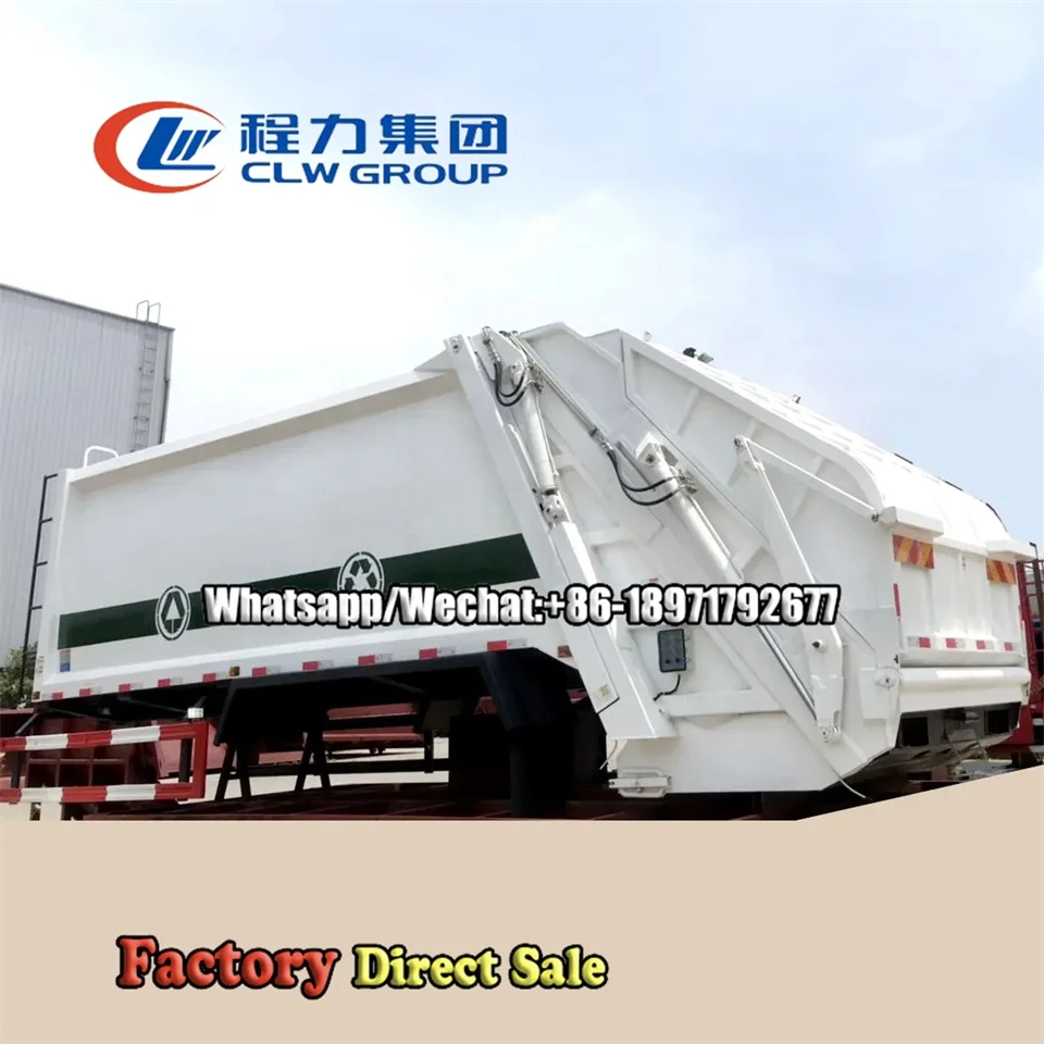 Factory  price 10cbm to 25cbm Garbage Compressed Truck Refuse Compactor Truck Garbage Compactors Body