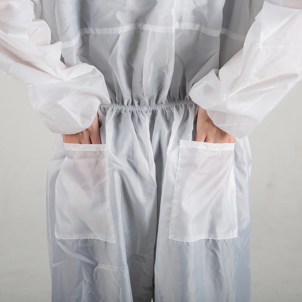 Polyester Reflective 210g Coverall Spray Paint Protection Suit Painters Antistatic Paint Spray Coveralls for Car Painting