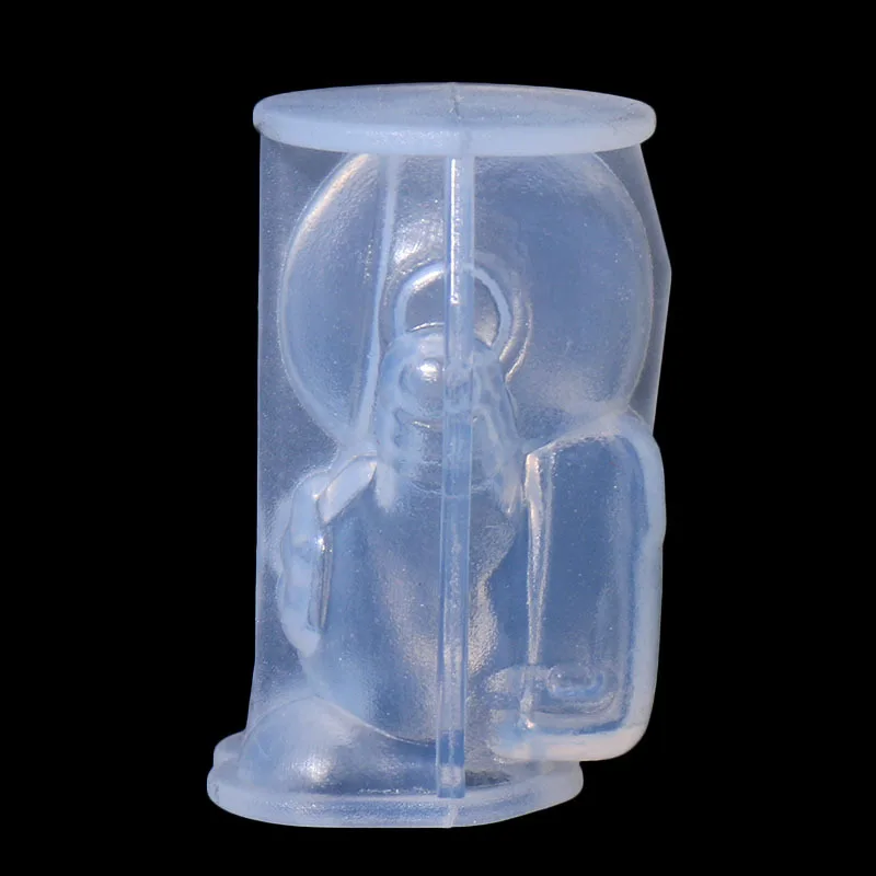 Wholesale Cheap 3D Spaceman Silicone Ice Cube Tray Mold Cute Ice Mold for Ice Coffee Juice Beverages Drink Soap