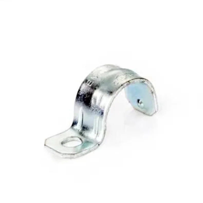Galvanized Saddle clamp One Hole EMT Conduit Strap One Hole Strap Tube Connector