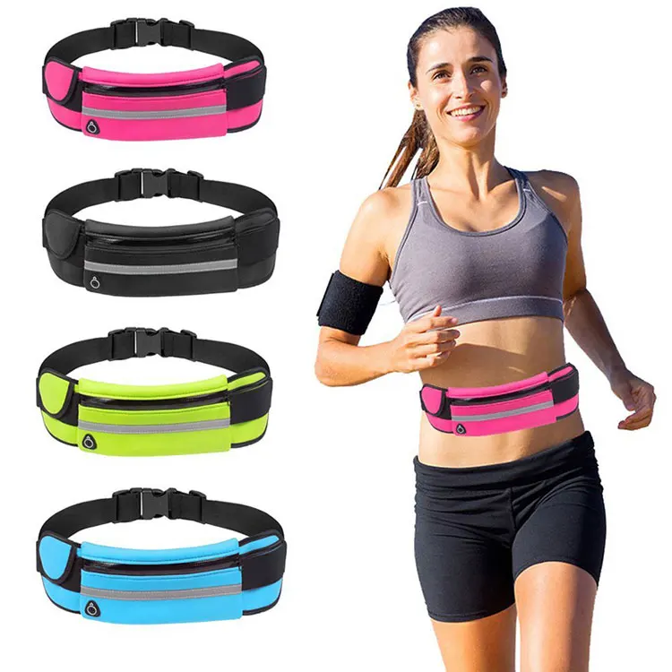 Bum Bag Sport Waist Bags Women Men Pouch Fanny Pack Travel Running Belt Zip