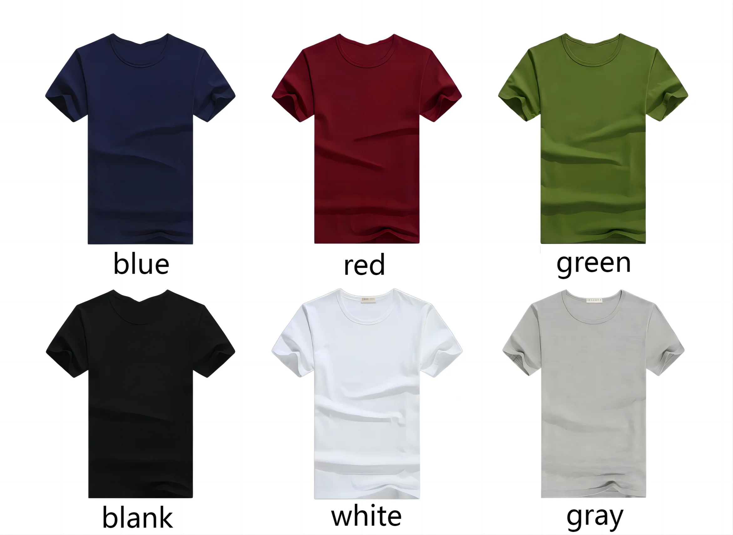 2024 summer 170 gsm Hot High man T-Shirts Printing Custom Design Cotton  blank Round Neck  mens t-shirt for men printed