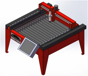
CNC plasma cutting table mini desk type 2x2 or 4x4 inch DIY metal sheet crafts profile tool 
