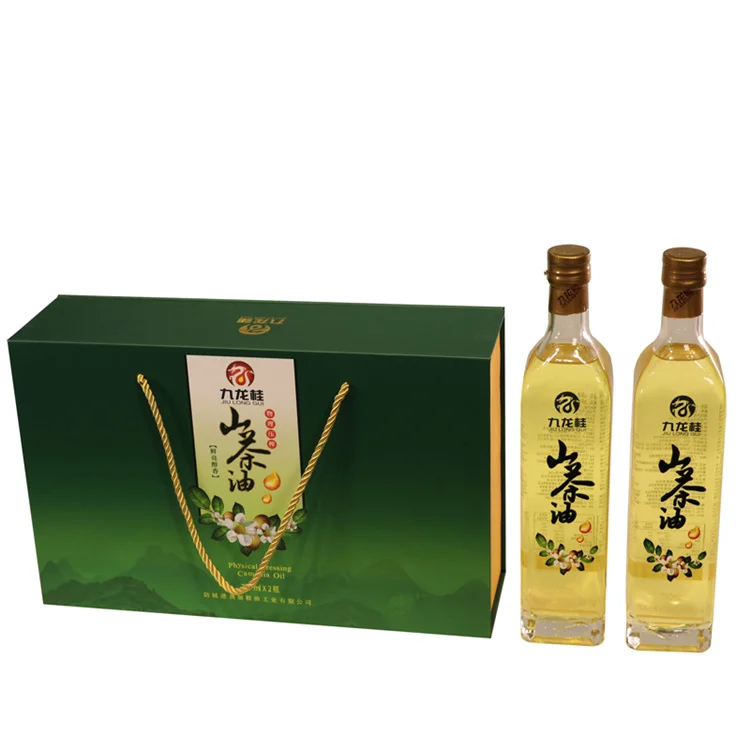 
camellia oil factory food grade camellia oil with Exquisitely packaged 
