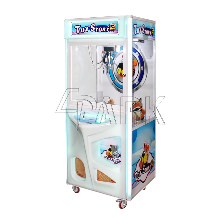 
Electronic coin operated PP Tiger 2 toy crane gift claw crane game machine for sale 