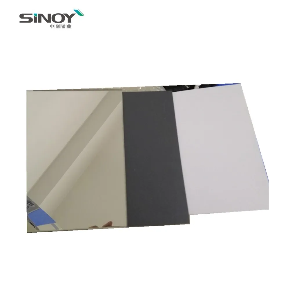 4mm 5mm large sheet factory direct sales mirror ornate silver mirror with CAT film