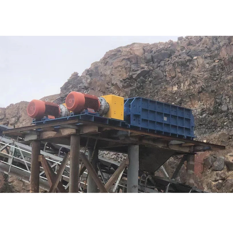 Double Roller Crusher for Coal-fired power stations fertilizer potash manufacturing facilities