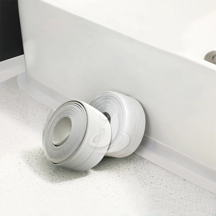 Bathroom Shower Sink Bath Wall Sealing Self-adhesive waterproof mildew-proof toilet caulk strip tape