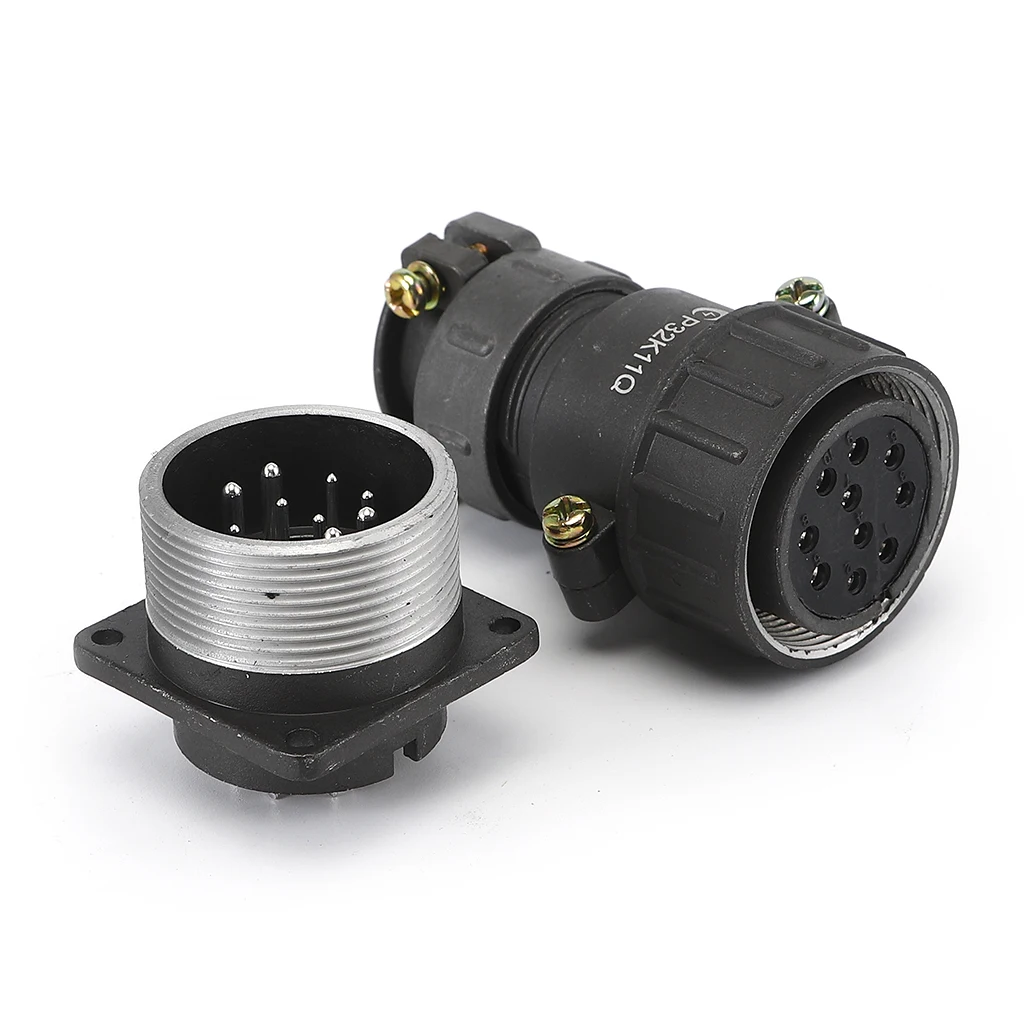 Custom Straight Type P48 P20 Cable P28 Butt-joint Connector 2 3 4 5 6pin