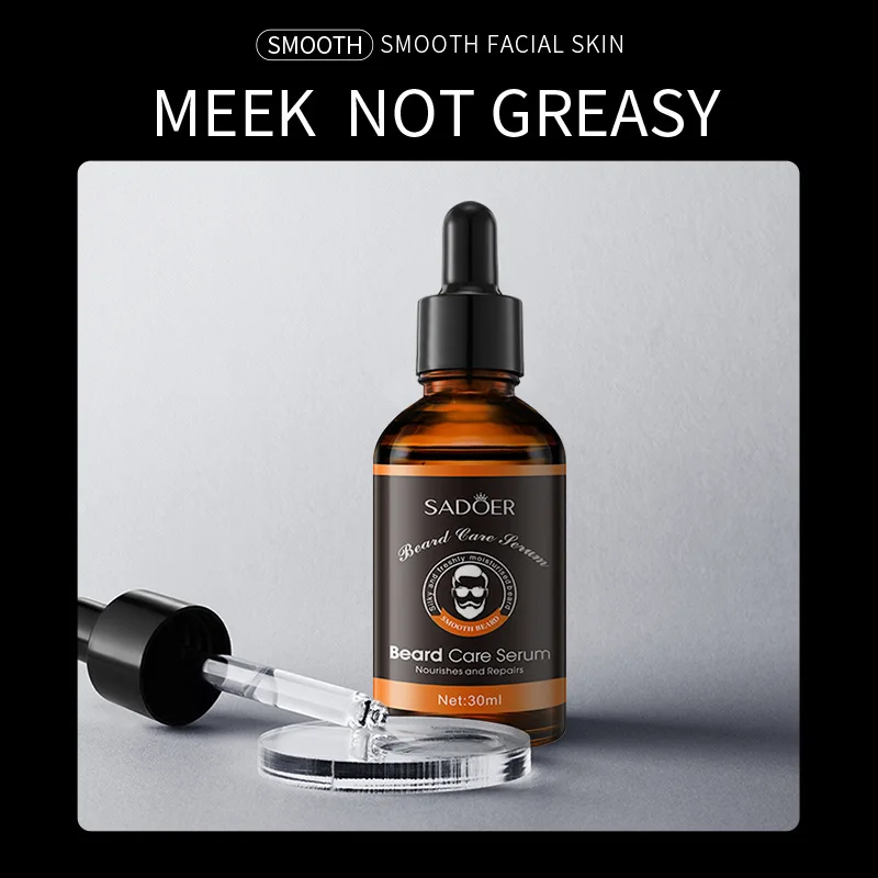 Private Label Nourishing Smoothing Beard Oil For Men Best Selling