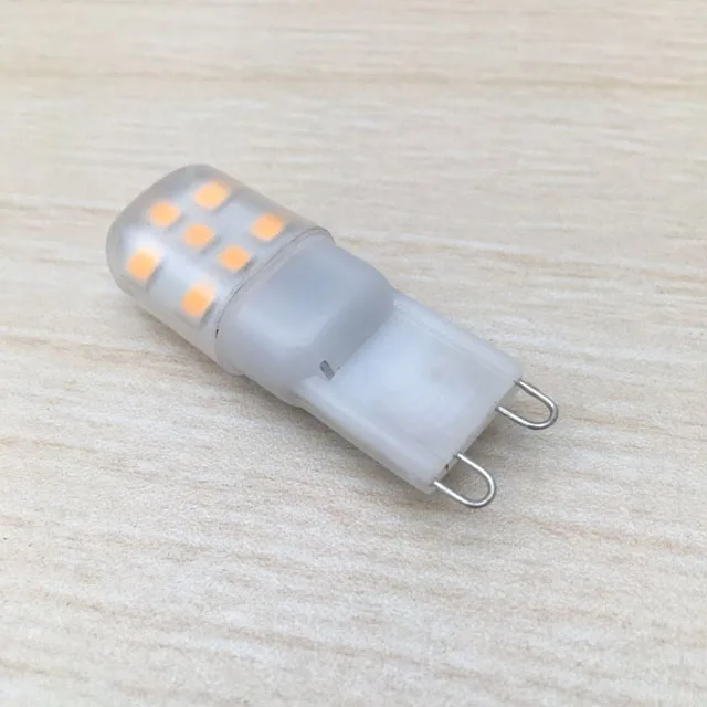 Заводские цены новый дизайн светодиодов g9 220v 2w 3w