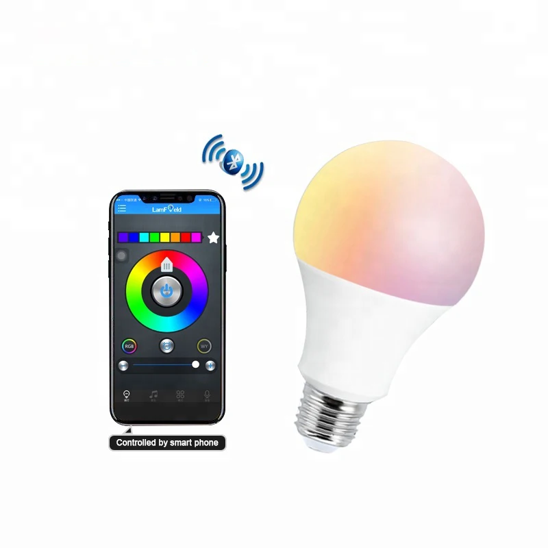 Popular Wifi Rgb 10 Watt Smart Led Smart Bulb Warm White Remote Control