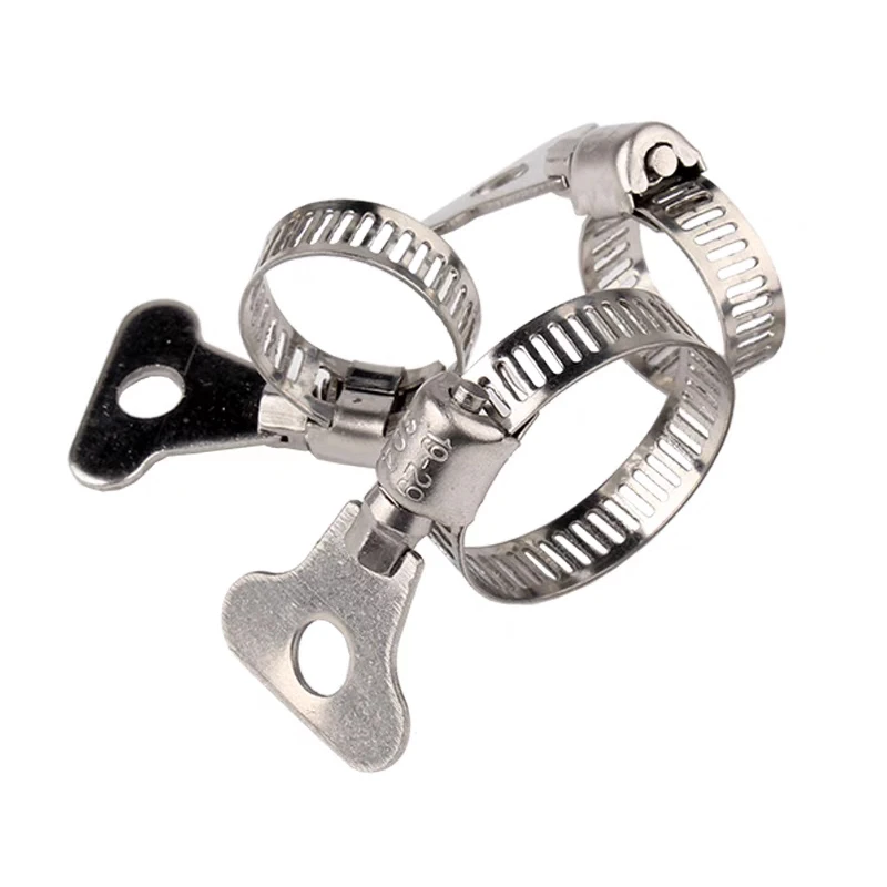 Stainless steel gas pipe clamp with handle Fastener/ Gas pipe clamp clamp/ Water pipe clamp