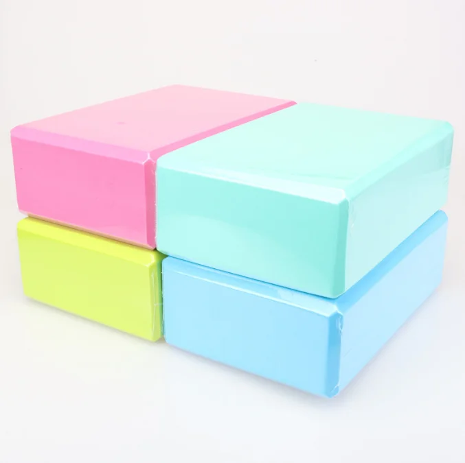 Eco Friendly Non-Toxic Durable Water Proof Pilates Daily Exercises Square EVA foam Yoga Block