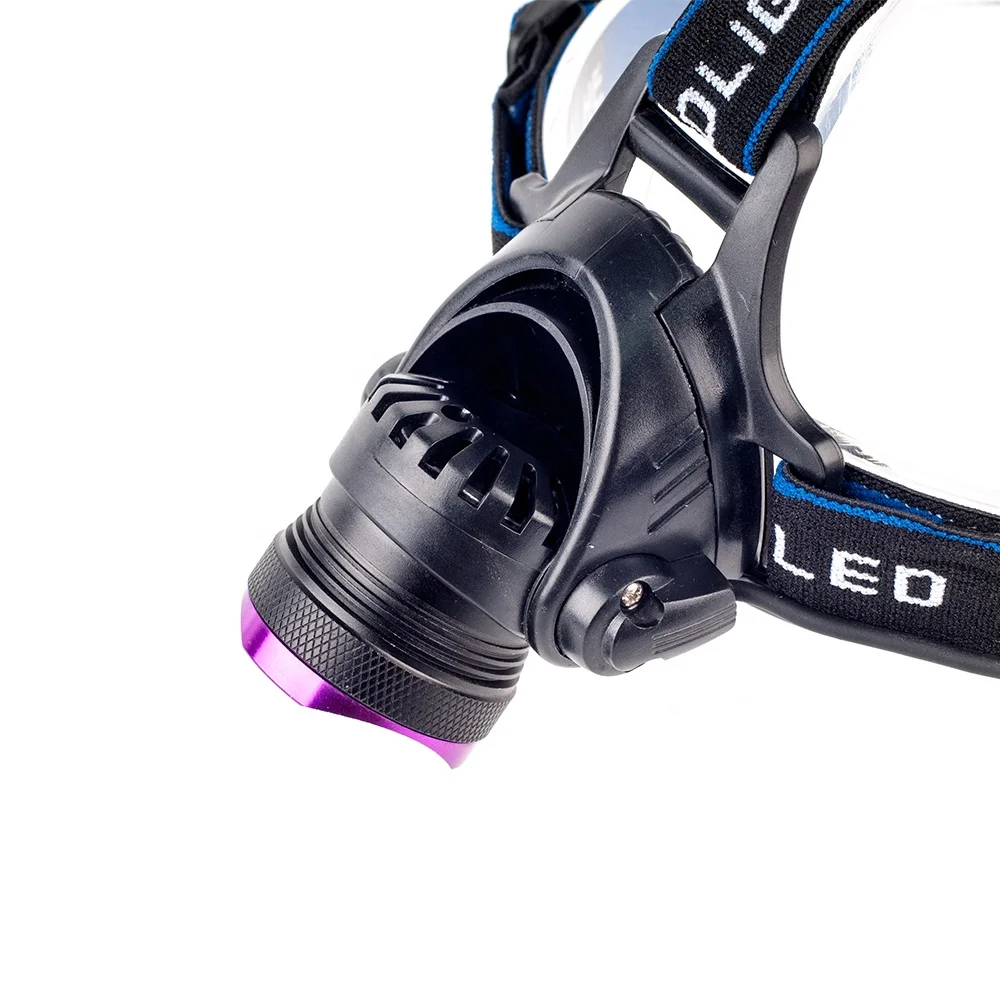 Hot sale camping headlamp aluminium dimmable led usb rechargeable led headlamp