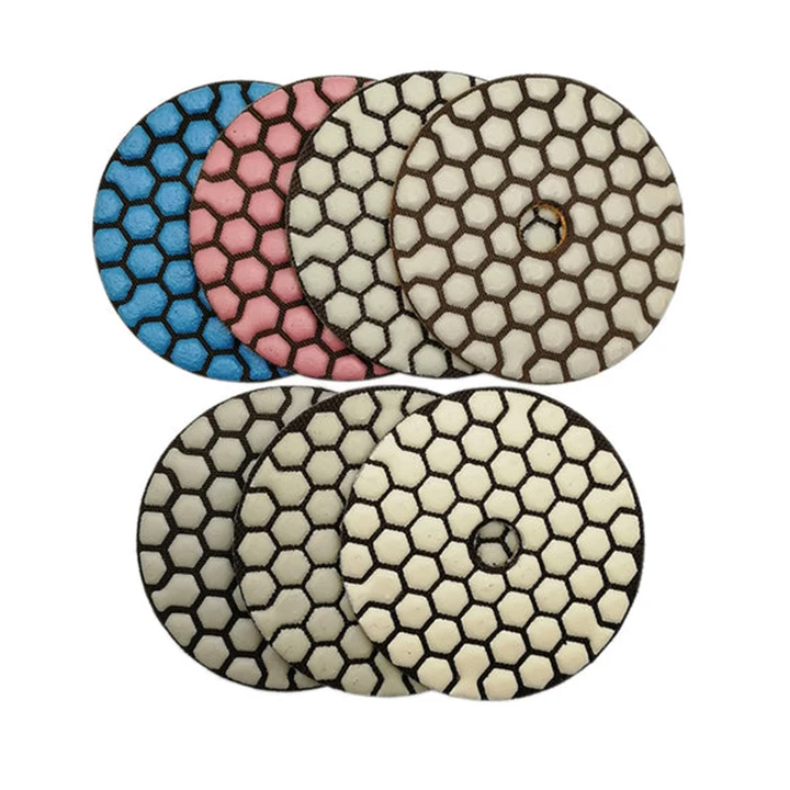 125mm 200 Grit Dry Using Abrasive Pad