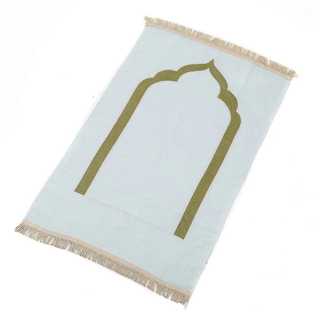 Reliable Quality Hajj Mosque Gift Islamic Mats Luxury Thick Prayer Rugs For Sale