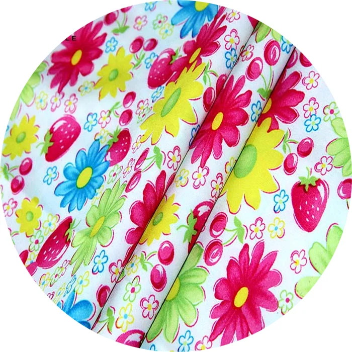 Цифровая печать 4 способа стрейч спандекс ткань