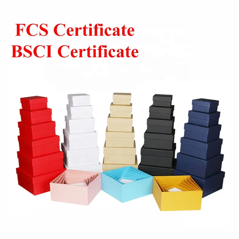 Recycle Petite Boite Cadeau Simple Cheap Heigh Quality Diy Design Black Cardcoard Private Custom Lid Paper Gift Box Packaging