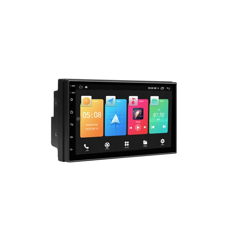 Лидер продаж мультимедийный видеоплеер Carplay Android 2 Din Универсальный 7 дюймов магнитола 2Din авто стерео