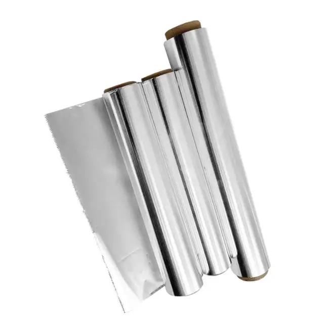 Silver Heavy Duty Aluminum Foil Roll