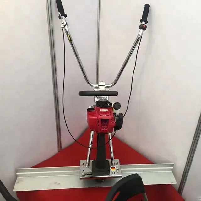 Hand push concrete vibrating ruler for road surface