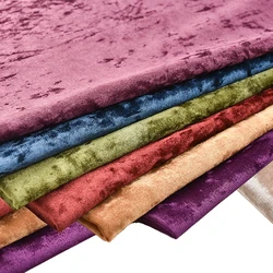 Hot Sale Plain Super Soft Ice Crushed Spandex Stretch Korea Ks Velvet Fabric