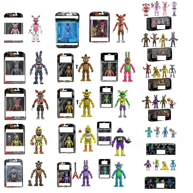 Linda toy New products are selling well Five Nights At Freddy Action Figures set Fnaf Toy Model Fnaf Toy