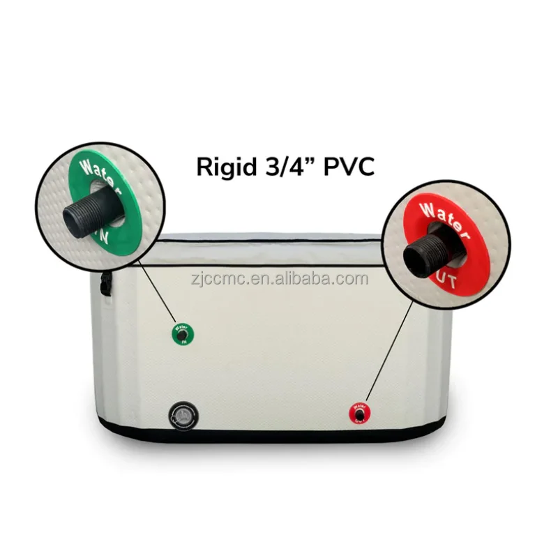 Hot Sale Ice tub Pro Drop Shipping custom Size Inflatable Ice Baths Cold Plunge Bath Adult Inflatable Bath Tub With Hand Pump