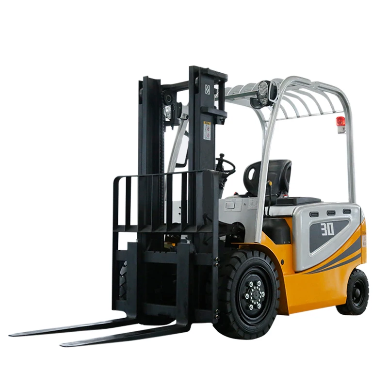 elektrikli forklift 1ton 2ton 3ton 4ton 5ton electric forklift with safety light lithium ion battery fork lift truck price