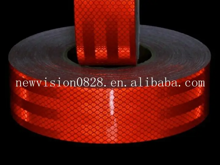 
Super Glossy Reflector Conspicuity Tape Stickers High Intensity DOT Resistant Corrosive Conspicuity Tape and Safety 