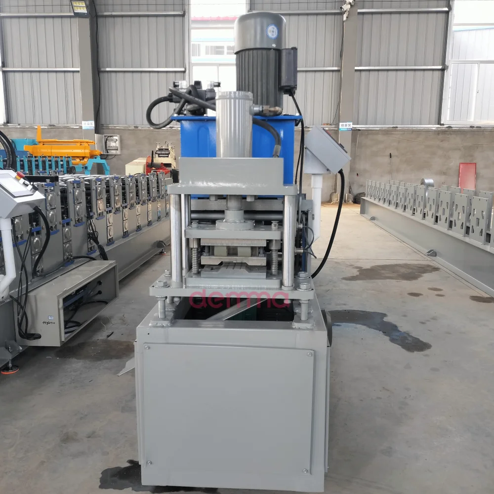 Steel Plate  Metal Palisade Fence Roll Forming Making Machine