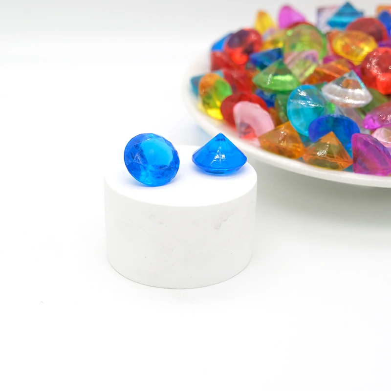 Crystal faux stones jewels fake diamond gem for party decoration prop toys