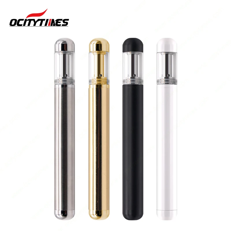 Ocitytimes golden color no moq cbd vape electronic cigarette