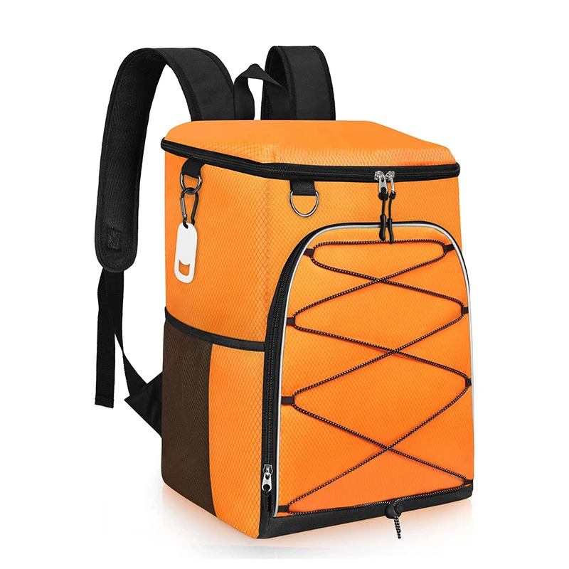 Wholesale Insulated Food Delivery Cooler Backpack Custom Large Capacity Picnic Cooler Backpack