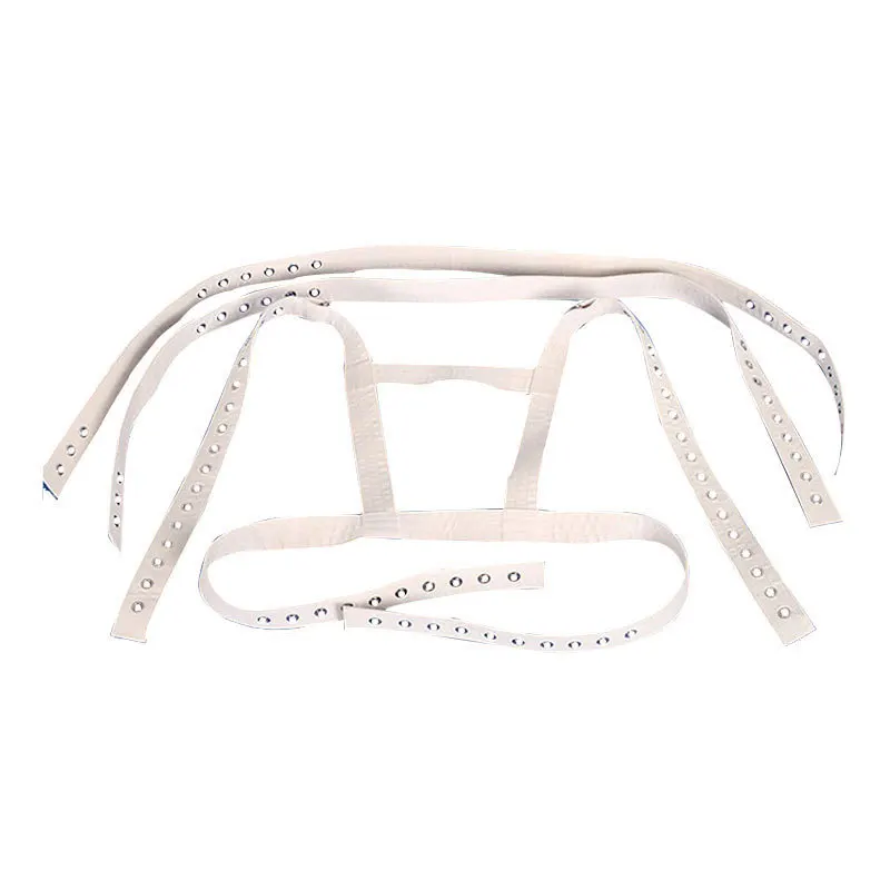 Full Bed Medical Restraints System 6 Fixation Point Body Bondage Anti-agitation Shoulder Restraint Belt With Magnetic Locks