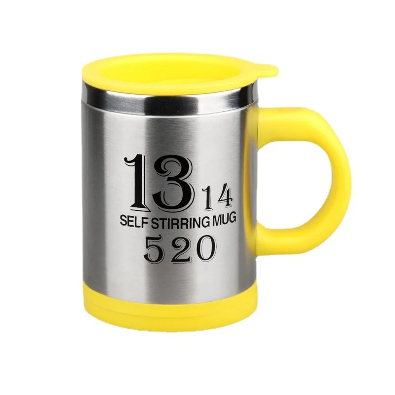 Wholesale Vacuum Electric Stirring Cup Automatic Coffee Cup Stainless Steel Mug Cup