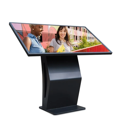 Factory Directly Sell All in One Capacitive Touch Screen Horizontal Information Interactive Kiosk for Mall supermarket