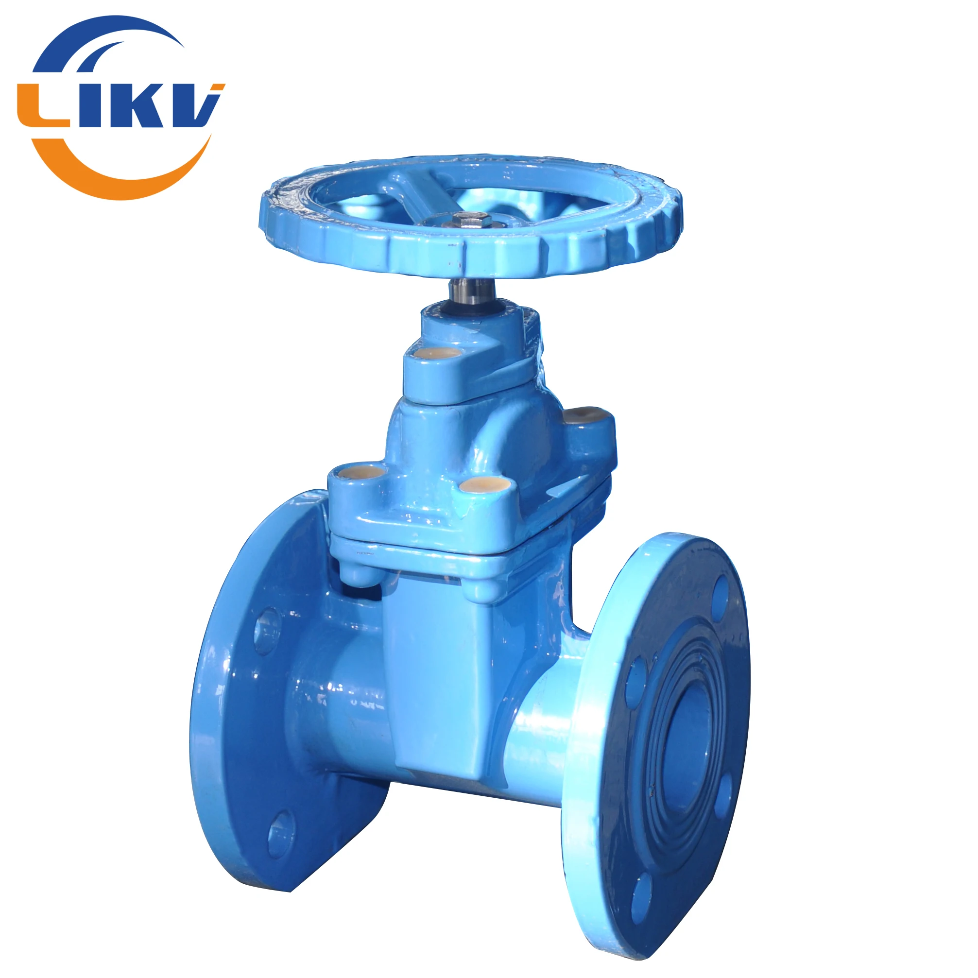 Industrial 4 Inch Soft Seal Non Rising Spindle Gate Valve Factory Direct Russia GOST Price List