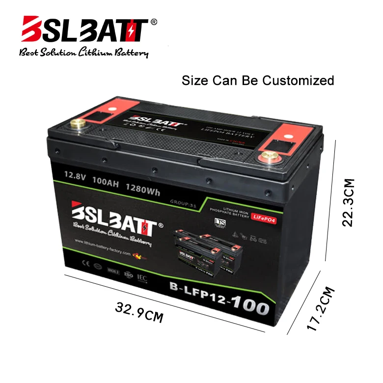 BSLBATT lipo 12V 24V 36V 48v 100ah 200ah 300ah solar lifepo4 energy storage battery pack