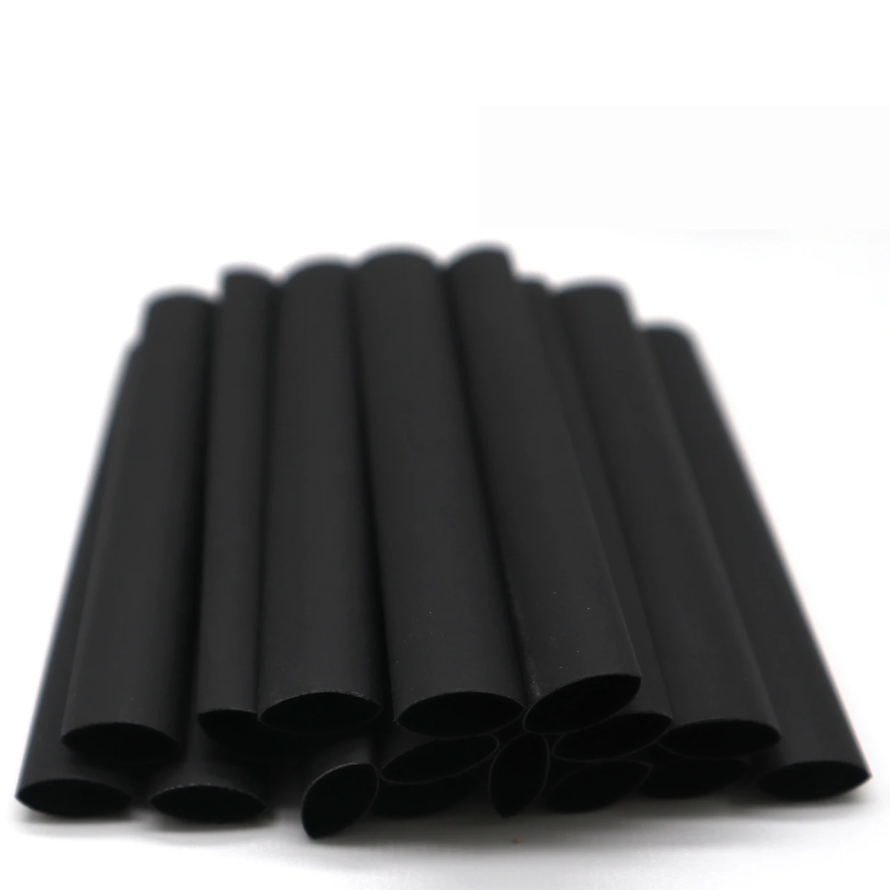 environmental protection thin wall transparent roll kit shrinking pack pe 127pcs/set black heat shrink