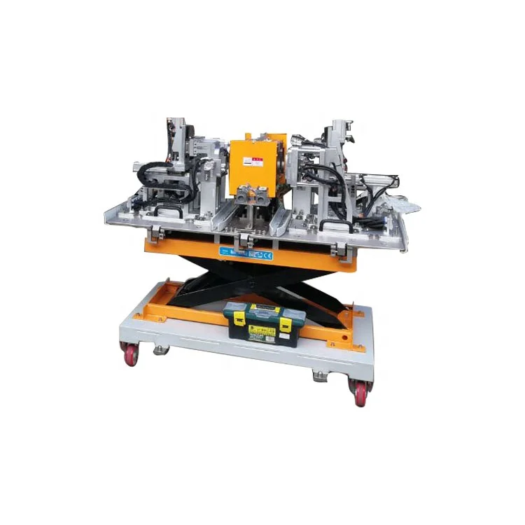 Horizontal servo hot plate welding machine plastic equipment for of materials such as PE PM A PP and
