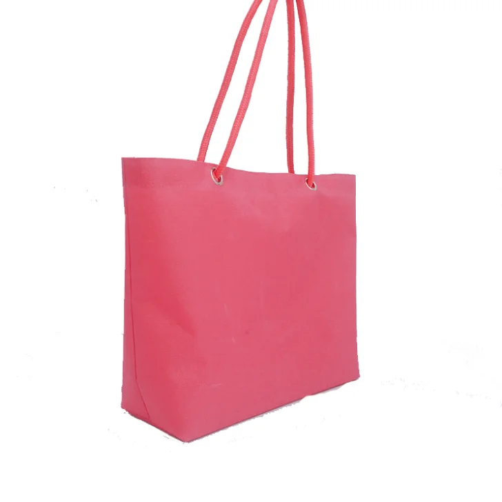 Cotton Handle Custom Cheap 600 Denier Polyester Tote Bag With Zipper