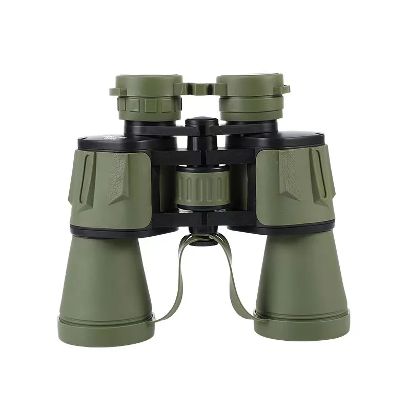 High Power Hunting Telescope Long Range Zoom Binoculars High Quality Outdoor Black Green Binoculars 20x50