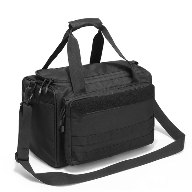 Tactical Range Bag Shooting Gun Duffle Bag Magazine Slots for Hunting and Range Outdoor Activities
