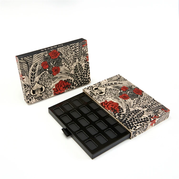 Factory direct sell custom make up box paper packaging box cosmetic