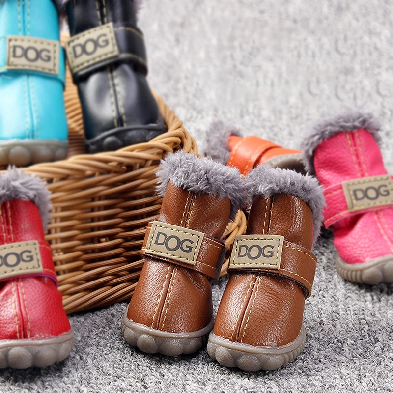 Модные мягкие ботинки для собак, ботинки для собак, ботинки для защиты лап домашних животных